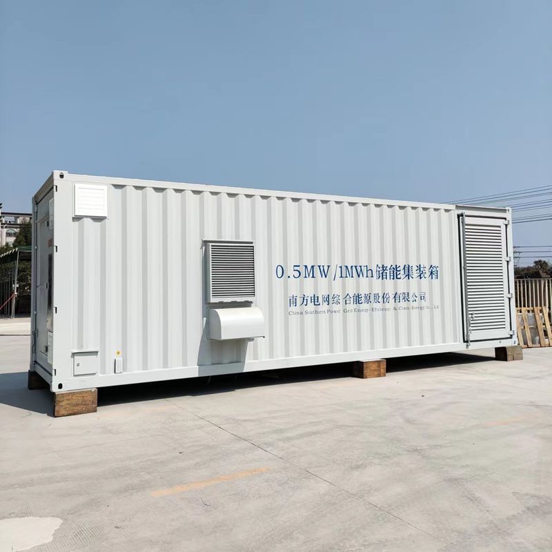 500KW 1mw আউটডোর লিথিয়াম ব্যাটারি স্টোরেজ সিস্টেম সৌর বায়ু শক্তি হাইব্রিড ইনভার্টার মাইক্রোগ্রিড পাওয়ার প্ল্যান্ট ইন্দোর জন্য