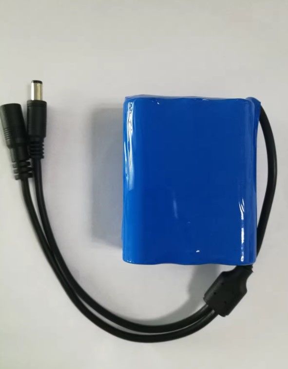 11.1V/12V 2600mAh 18650 লিথিয়াম ব্যাটারি প্যাক IEC62133 মেডিকেল সরঞ্জাম ভ্যাকুয়াম রোবট ব্যাটারি