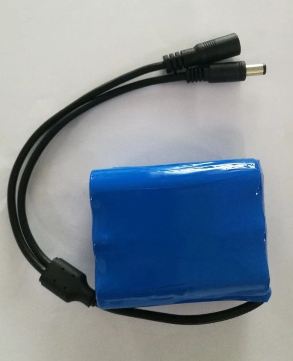 11.1V/12V 2600mAh 18650 লিথিয়াম ব্যাটারি প্যাক IEC62133 মেডিকেল সরঞ্জাম ভ্যাকুয়াম রোবট ব্যাটারি
