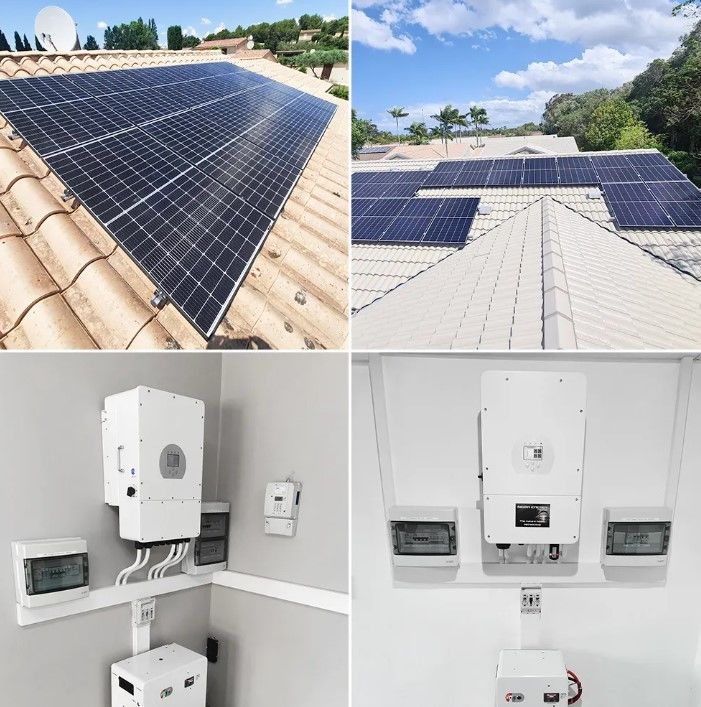 স্টোরেজ 10000W সৌর শক্তি সিস্টেম 120v 240v বিভক্ত ফেজ 8KW 10KW 20KW 30KW 50KW সৌর শক্তি সিস্টেম 10 Kw হাইব্রিড