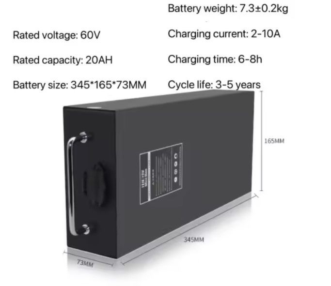 60v 20ah 30ah 35ah 40ah 50ah মোটরসাইকেল ইলেকট্রিক স্কুটার জন্য লিথিয়াম আয়ন ব্যাটারি